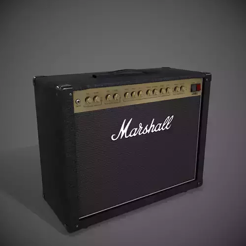 Marshall AMP DSL40CR Low-poly 3D model