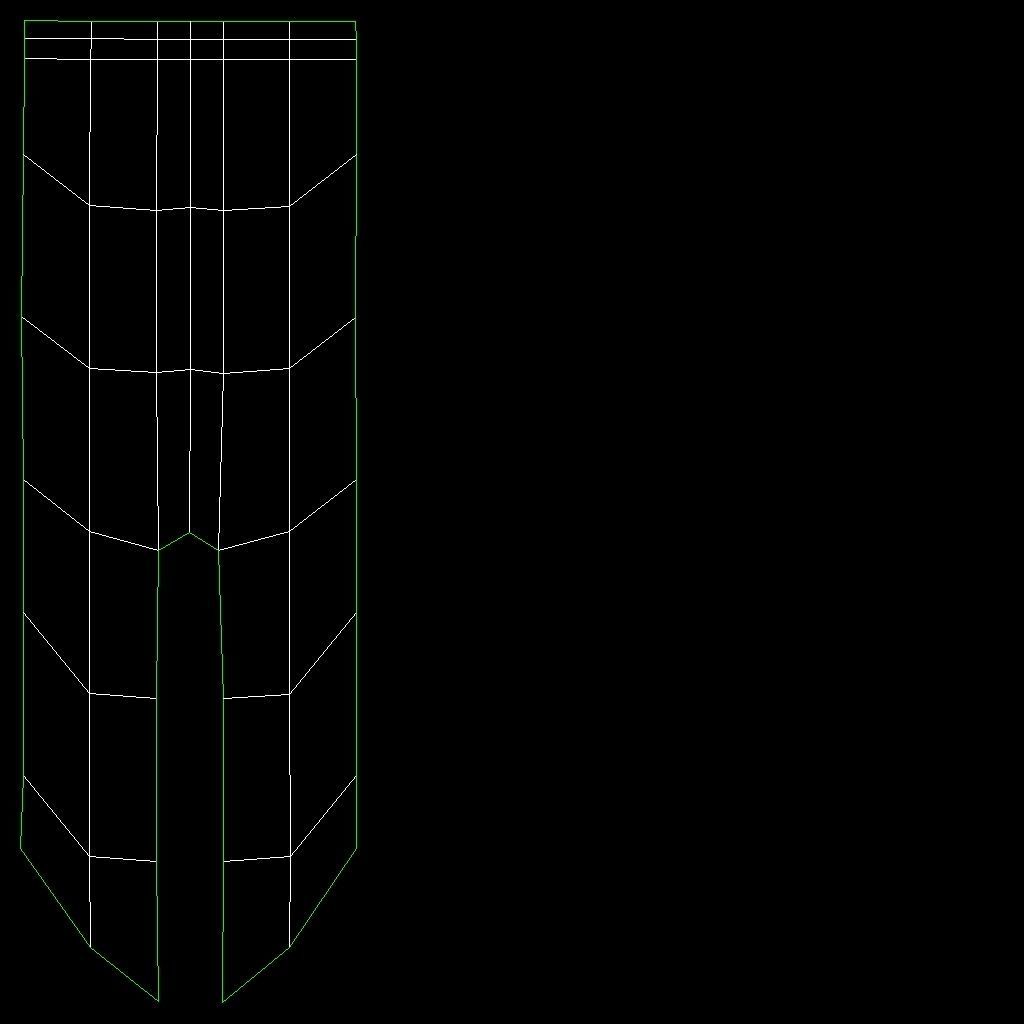 Hanging Medieval Banners Low-poly 3D model_19