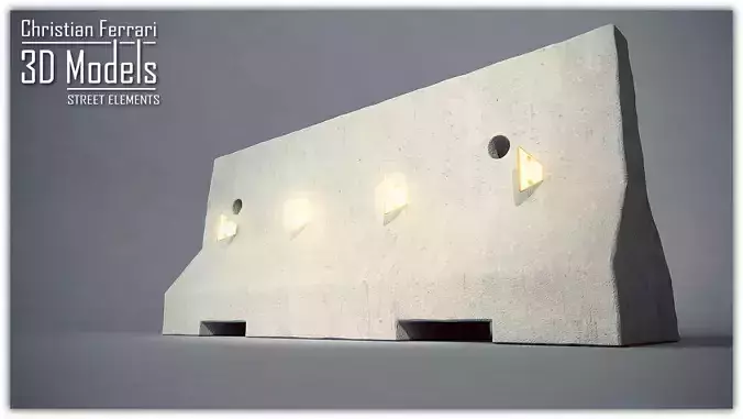 Road Delineators with Barrier