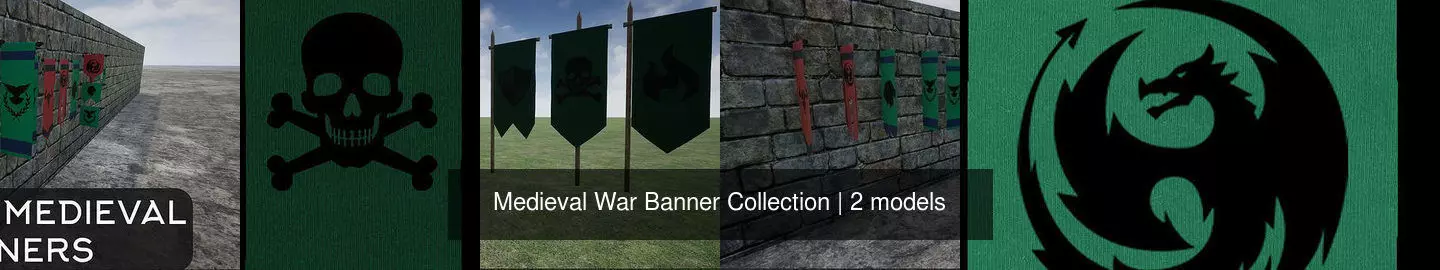 Medieval War Banner Collection _1