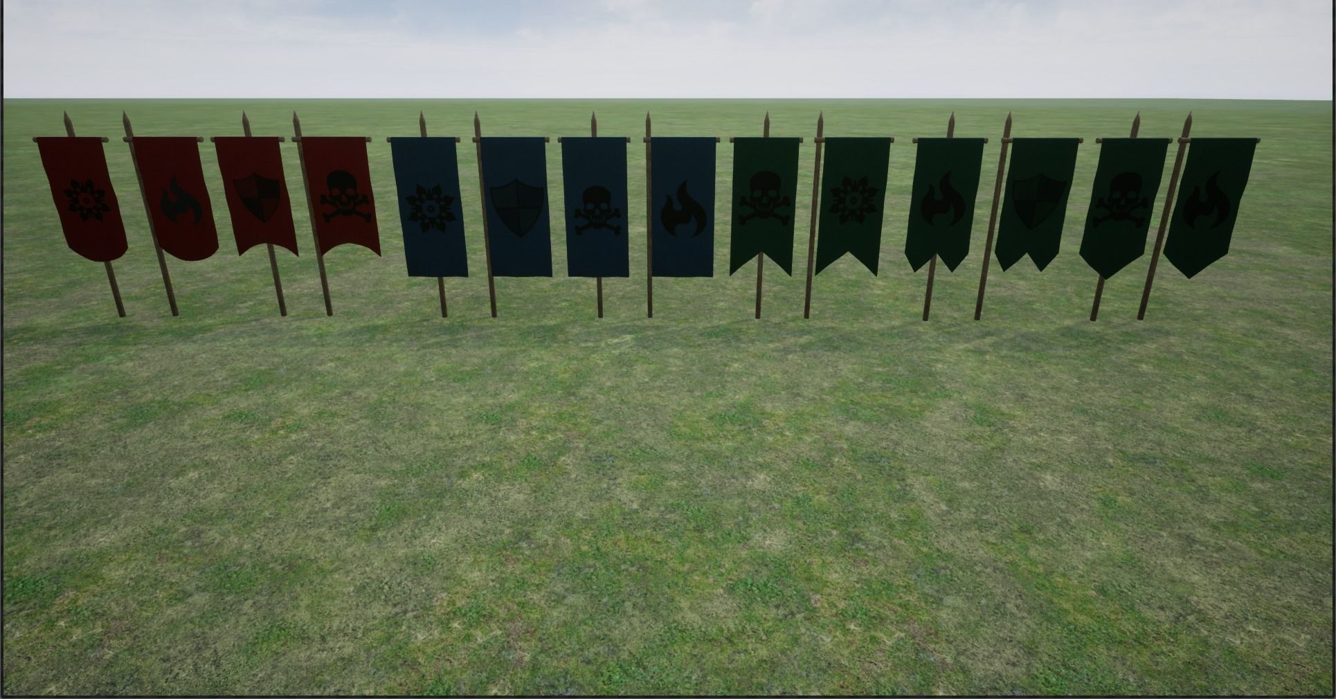 Medieval War Banner Collection _15
