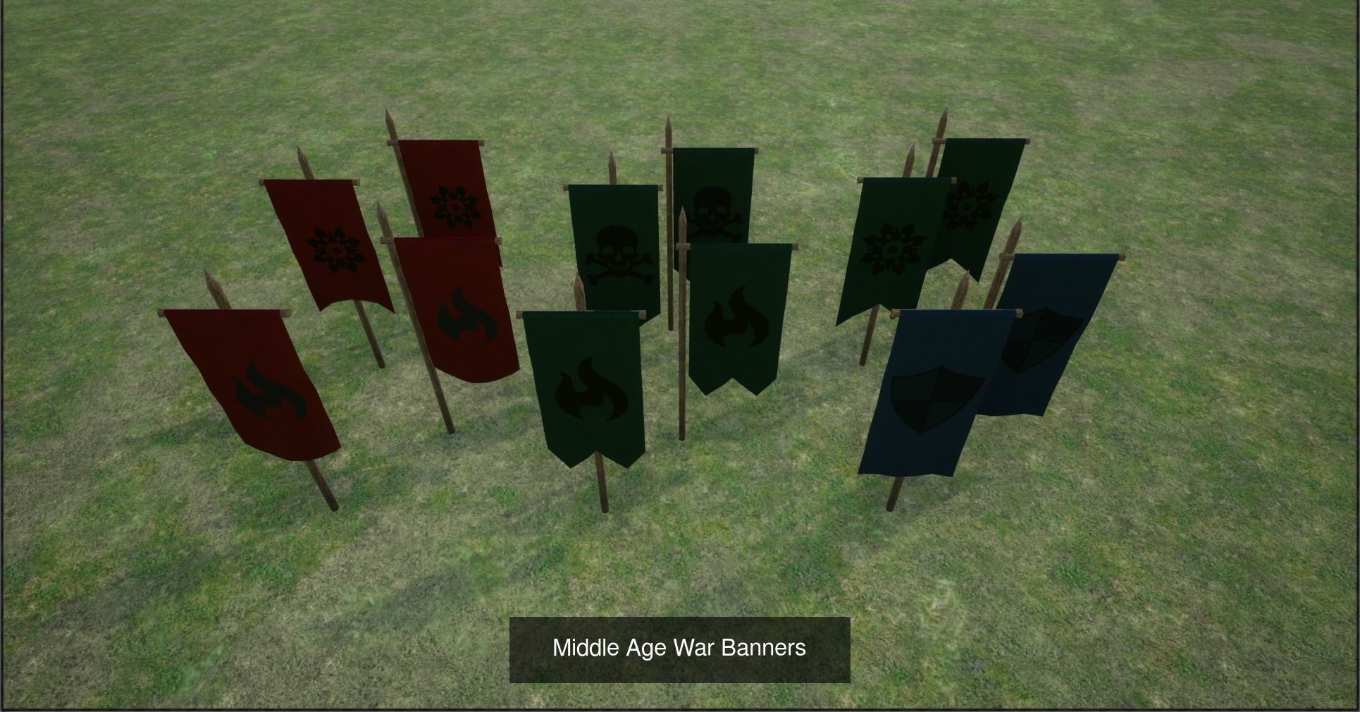 Medieval War Banner Collection _3