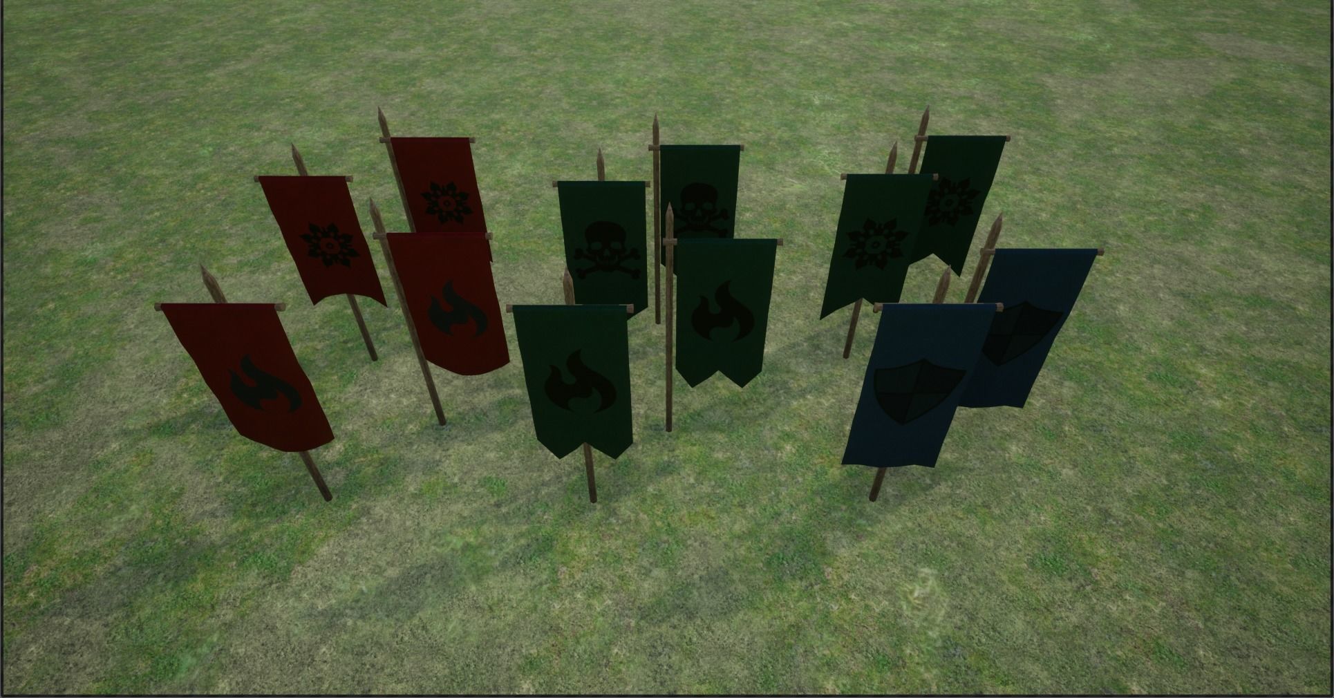 Medieval War Banner Collection _14