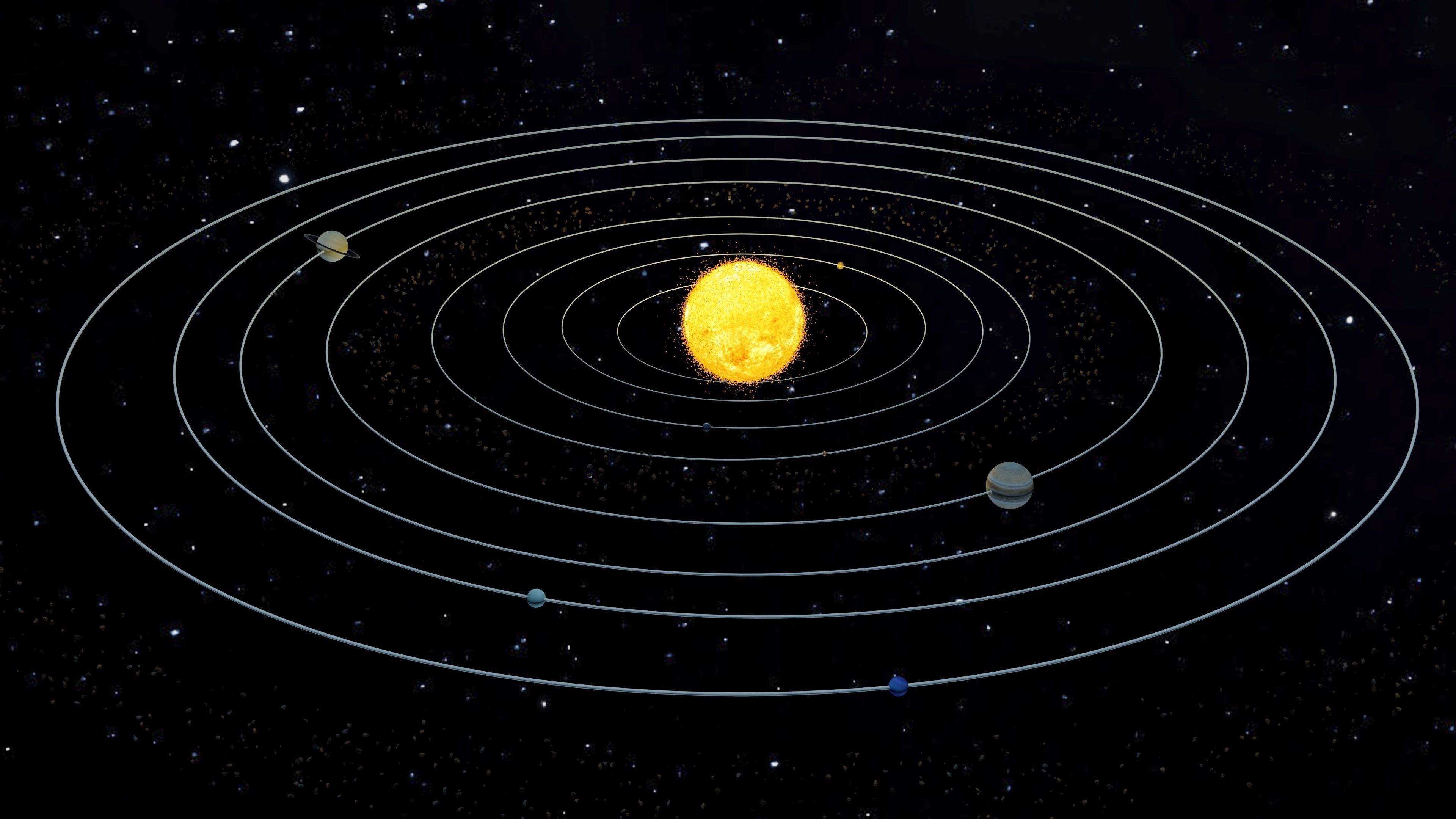 Animated Solar System Pack Low-poly 3D model_1