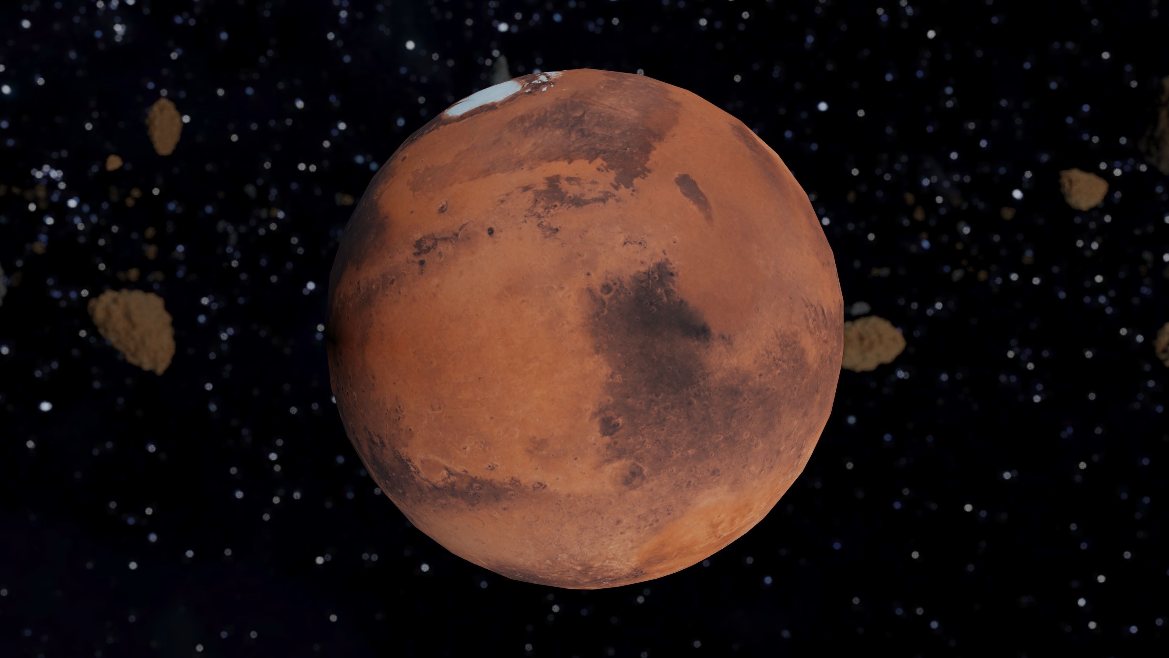 Animated Solar System Pack Low-poly 3D model_11