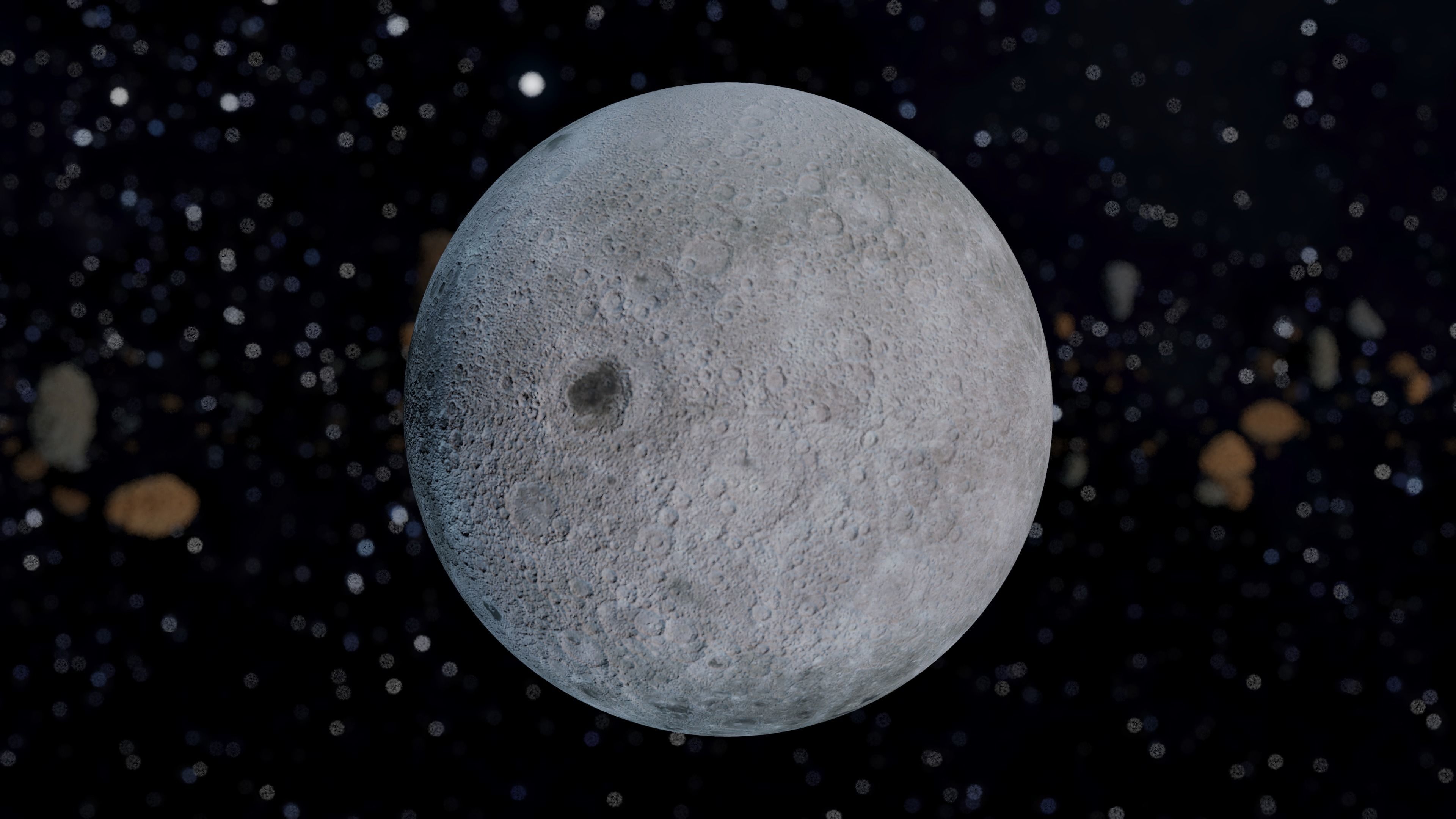 Animated Solar System Pack Low-poly 3D model_7