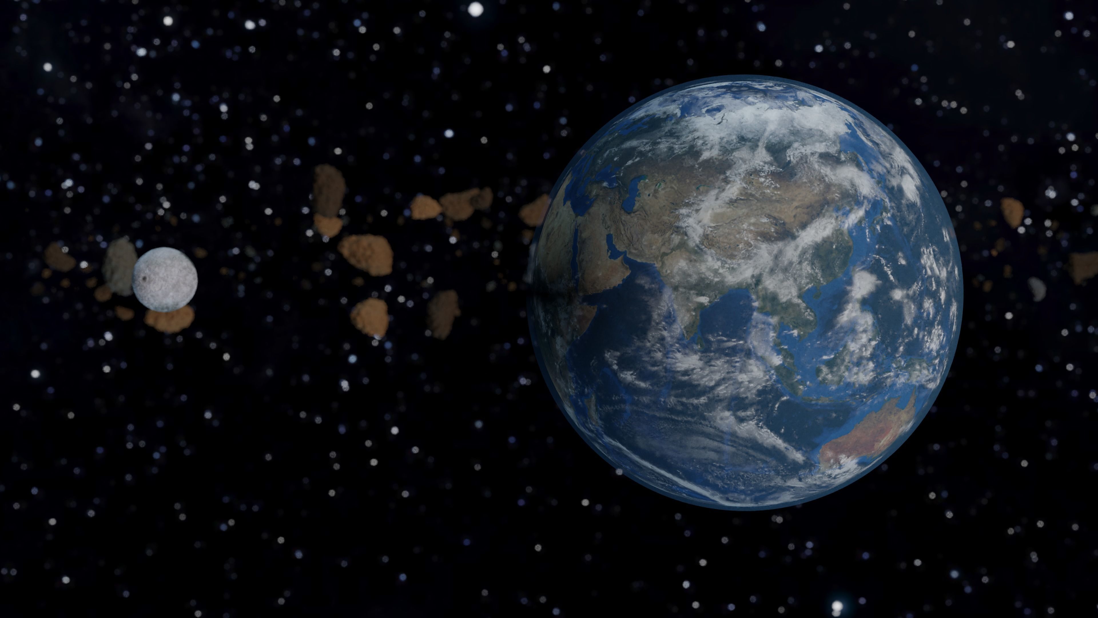 Animated Solar System Pack Low-poly 3D model_8