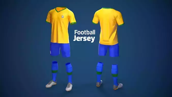 Football Jersey full outfit Brazil Team Sports