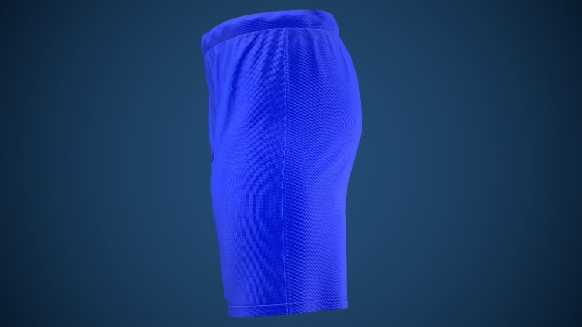 Football Jersey full outfit Brazil Team Sports Low-poly 3D model_34