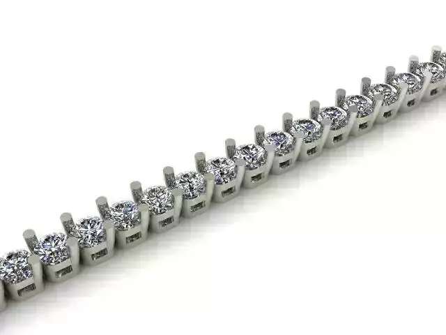 diamond bracelet 48 3D print model