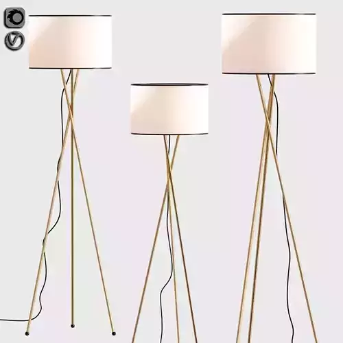 Clara Tripod Floor Lamp