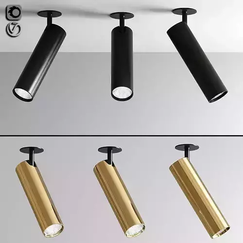 Delta Spot Light 02 3D model