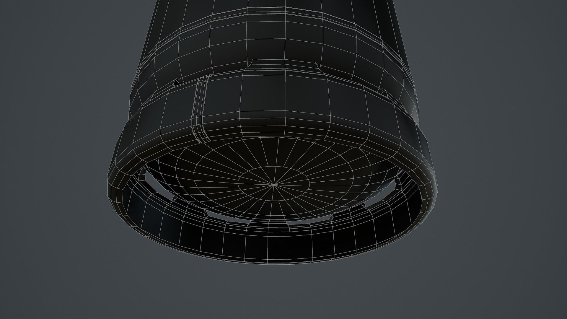 19kg Propane Calor Gas Bottle Low-poly 3D model_21