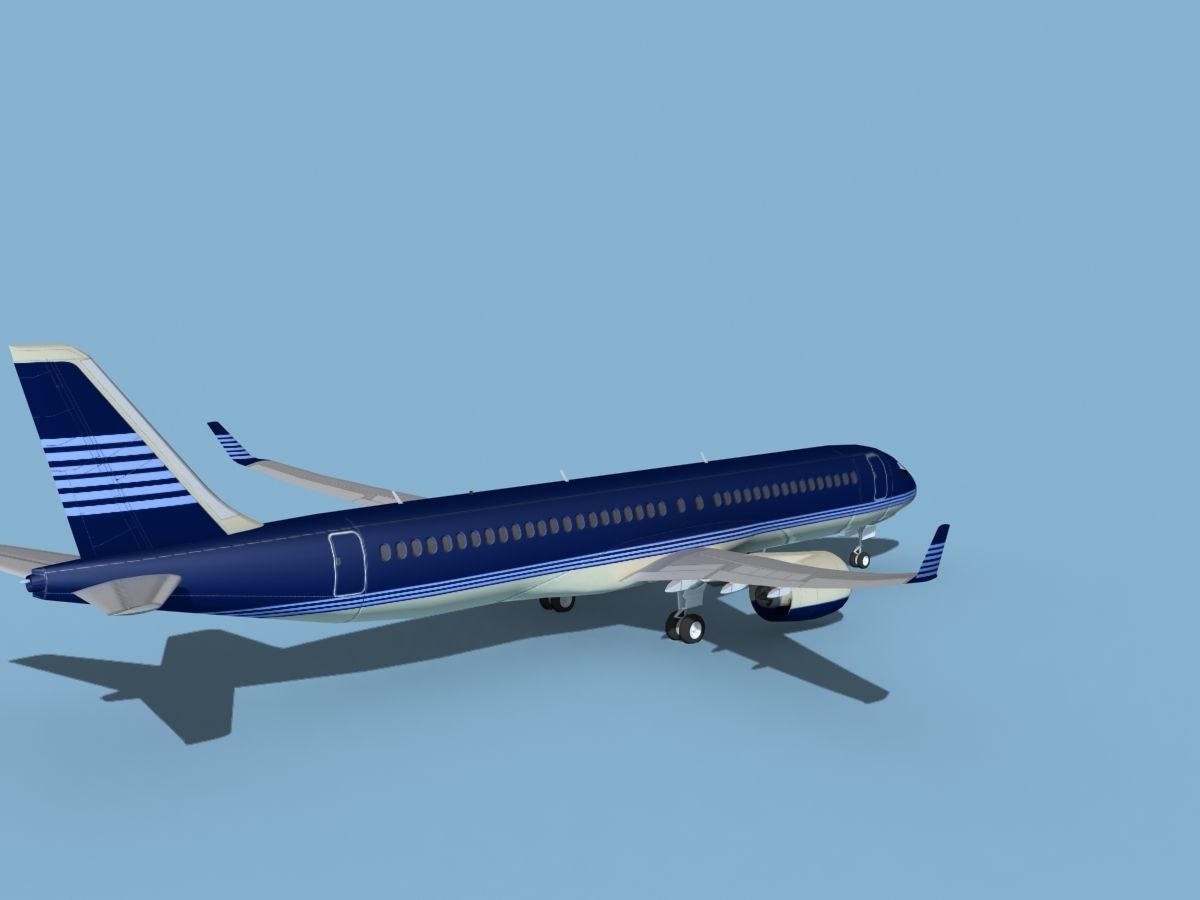 Airbus A220-300 Corporate 4 3D model_5