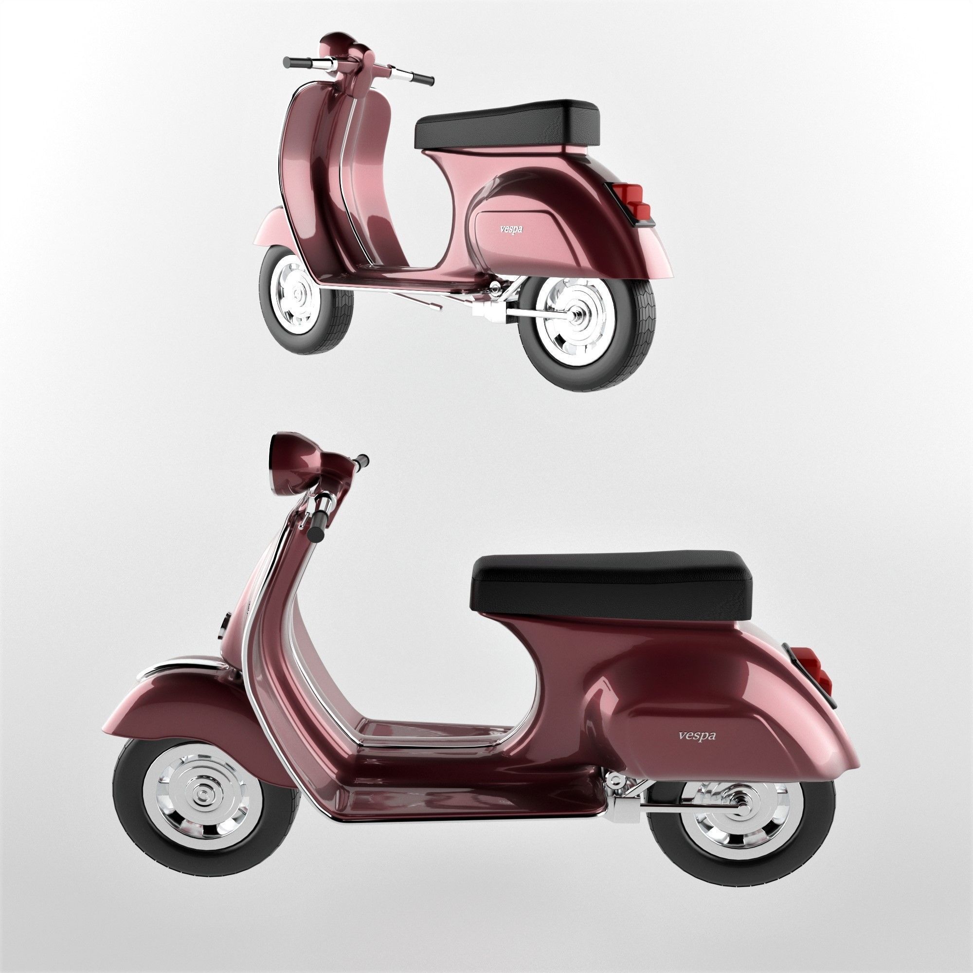 vespa 01 3D model_1