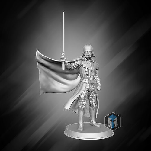 Darth Vader Figurine - Fear and Dead Men 3D print model