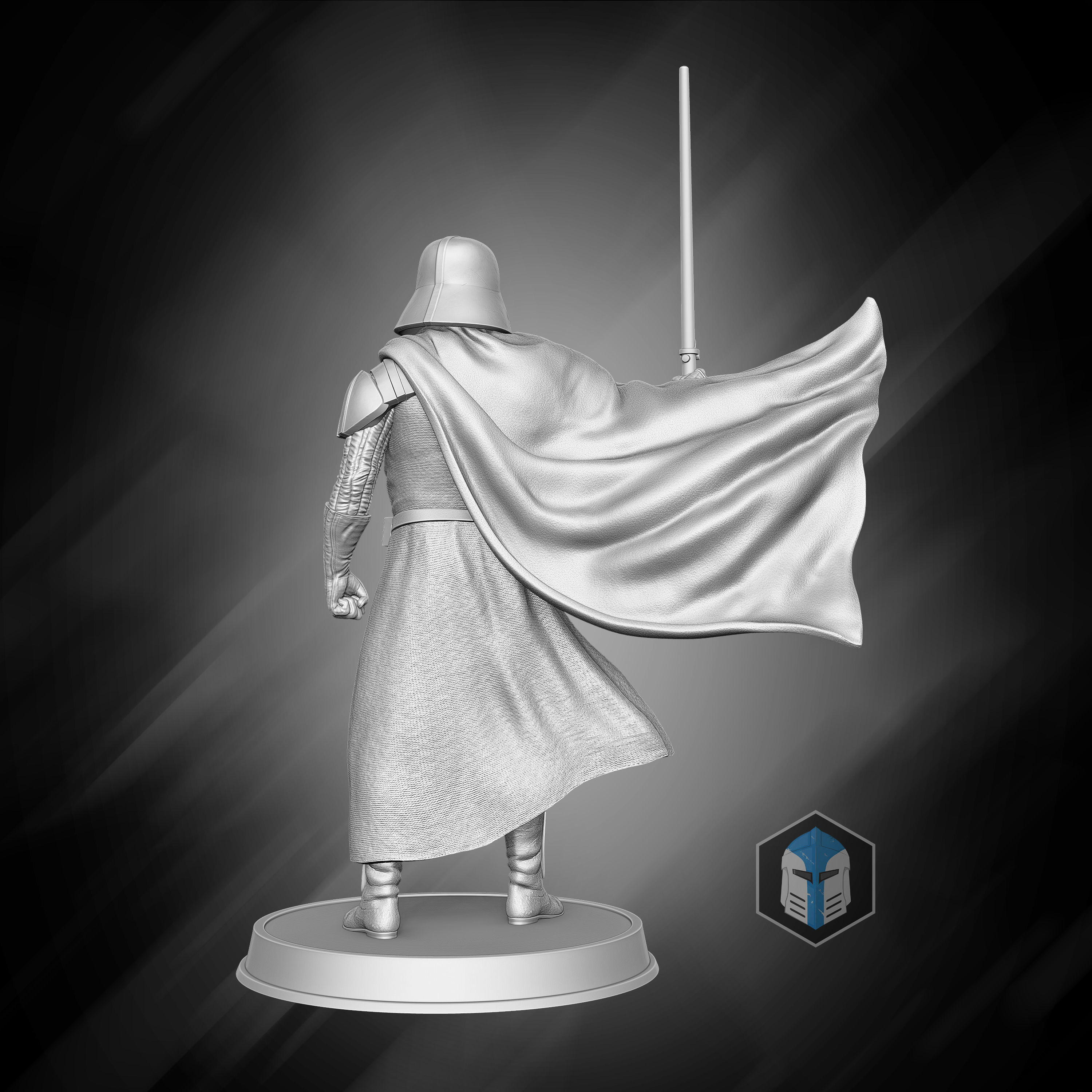 Darth Vader Figurine - Fear and Dead Men 3D print model_3