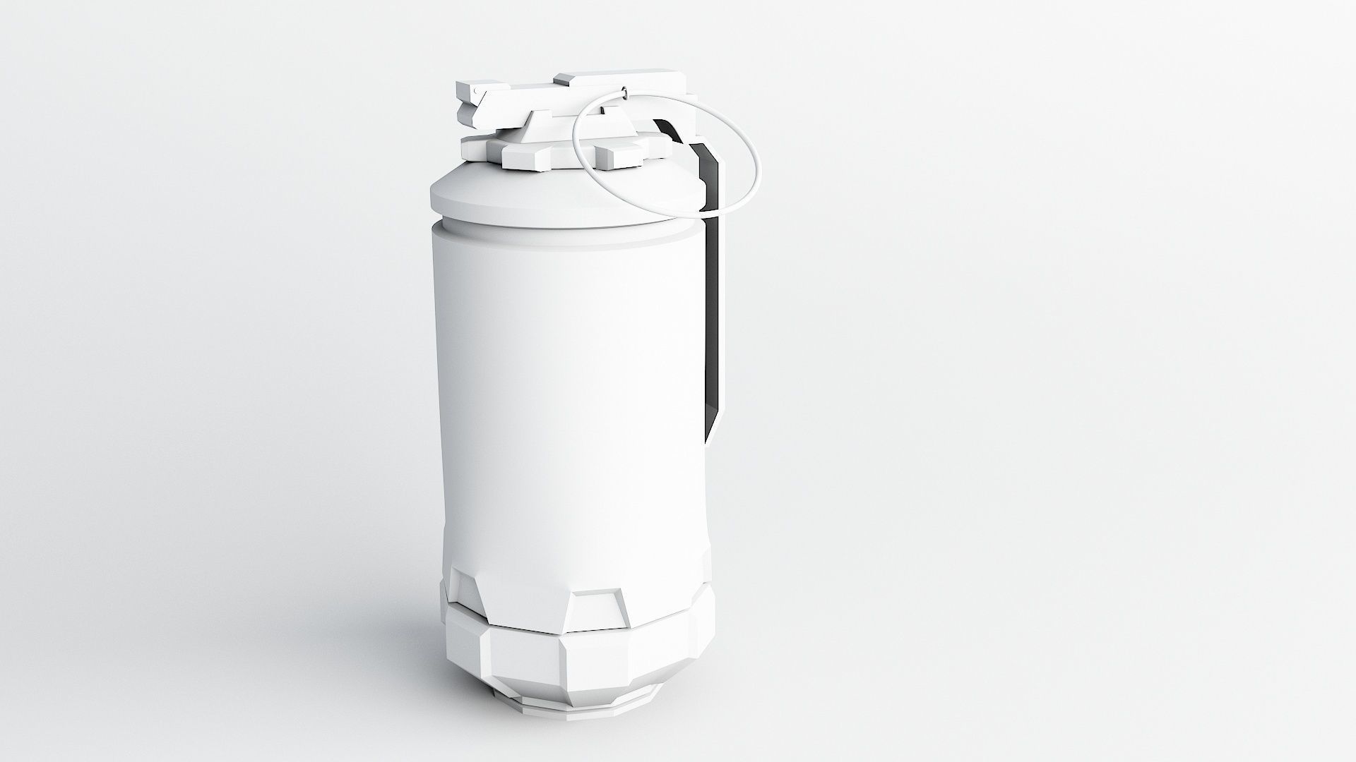 HMX grenade 3D model_1