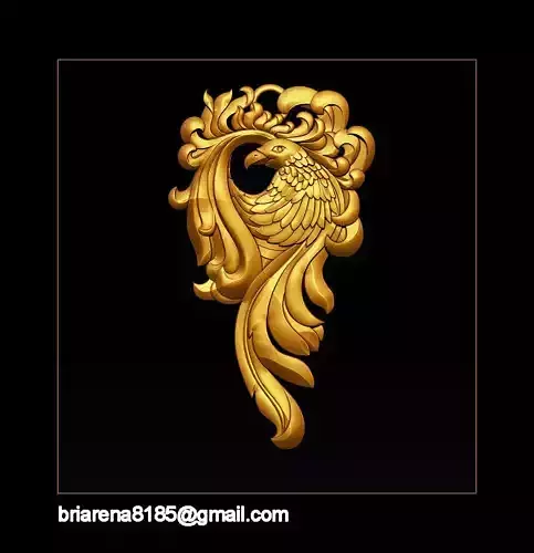 Eagle Pendant Jewelry 3D print model
