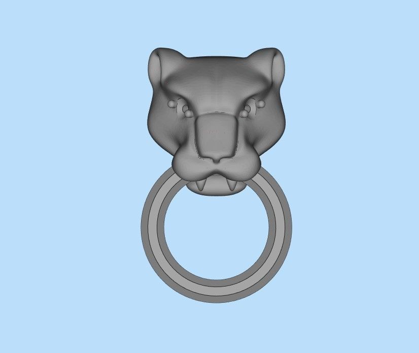 Panther 3dm stl CAD 3D print model_21