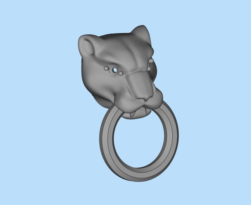 Panther 3dm stl CAD 3D print model_25