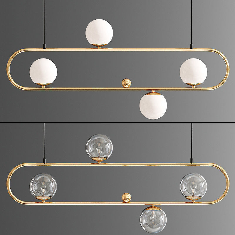Multiple Ceiling Light 3D model_1