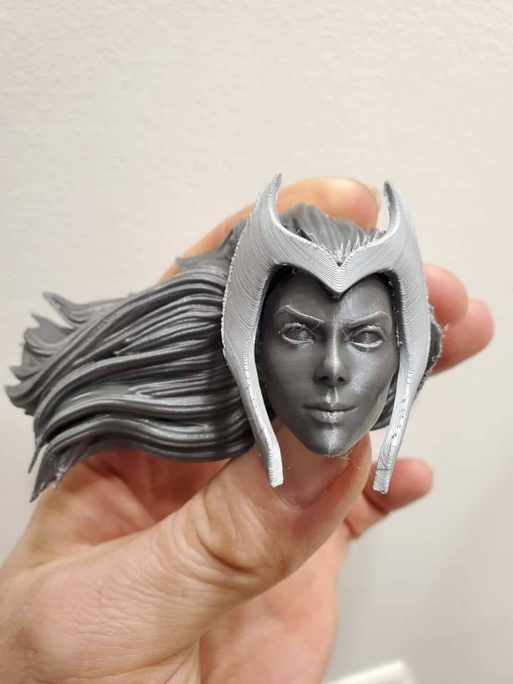 Fanart Feiticeira Escarlate 3D print model_7