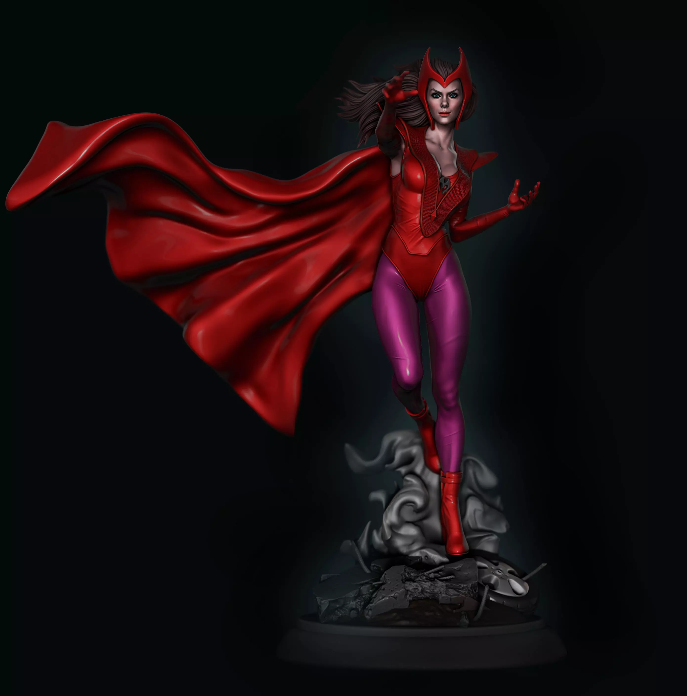 Fanart Feiticeira Escarlate 3D print model_0