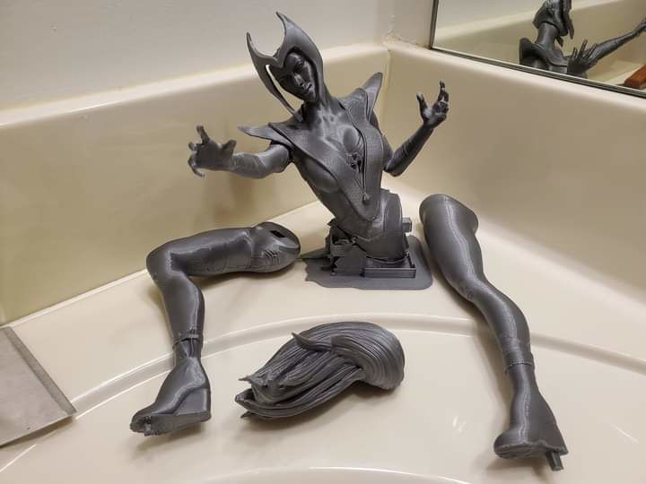 Fanart Feiticeira Escarlate 3D print model_6