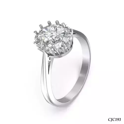 CJC193 Ladies womans womens diamond ruby emerald Rings