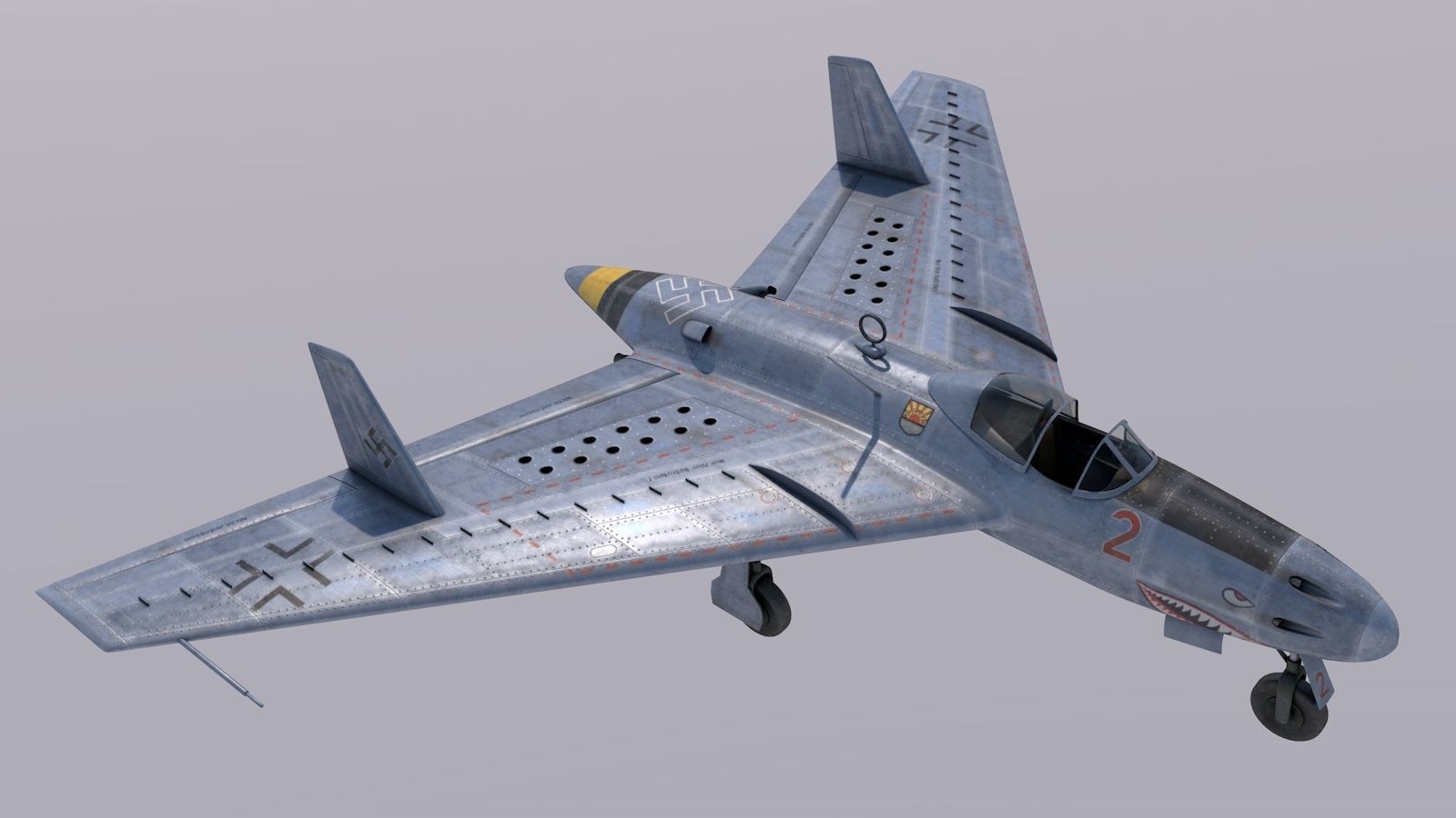 Arado 583  3D model_2