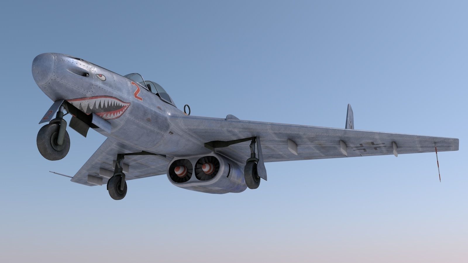 Arado 583  3D model_3