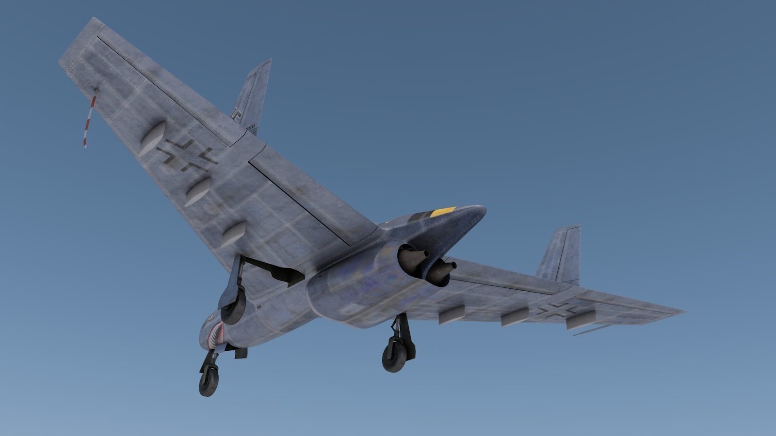 Arado 583  3D model_4