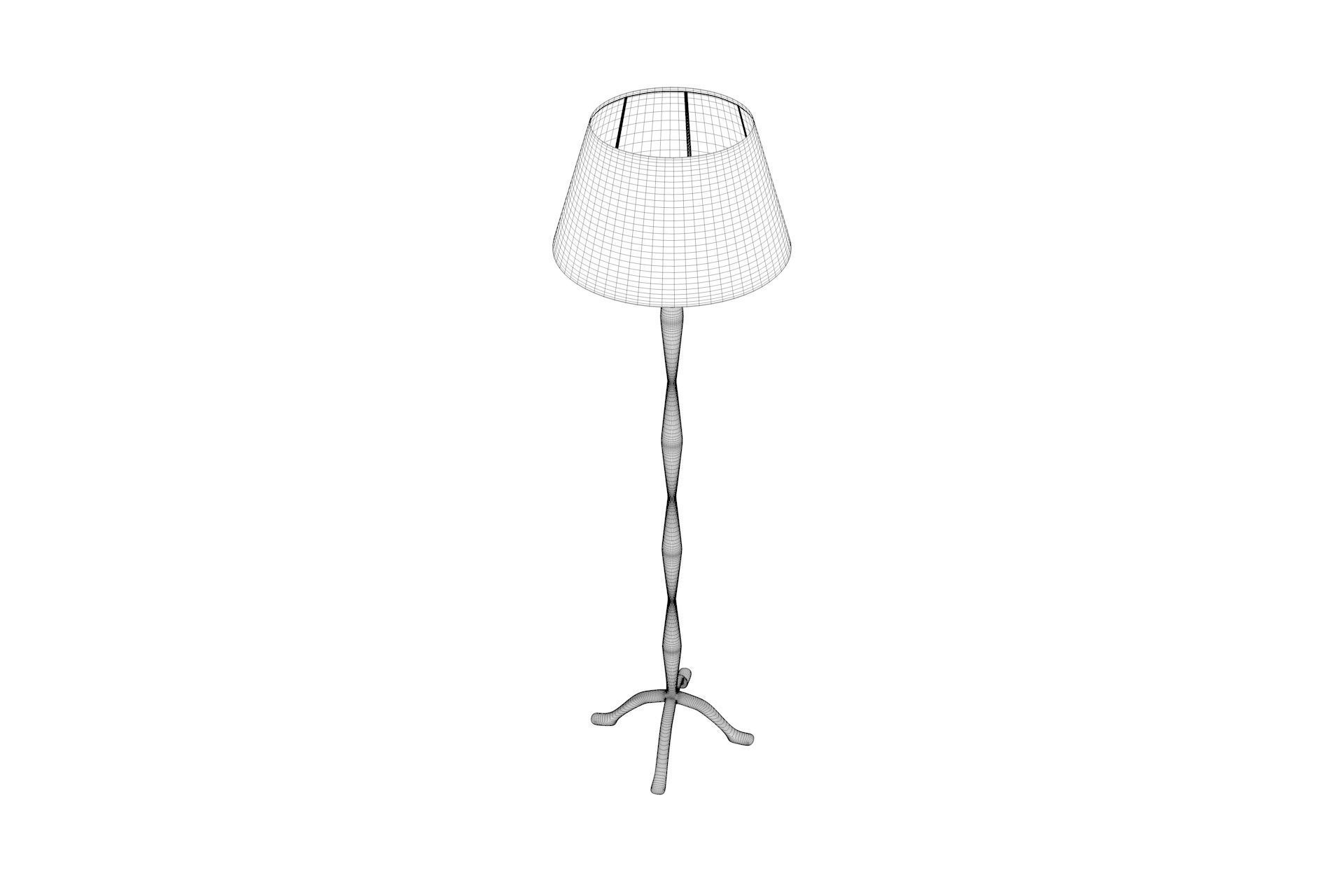 floor lamps brave and eco 3D model_6