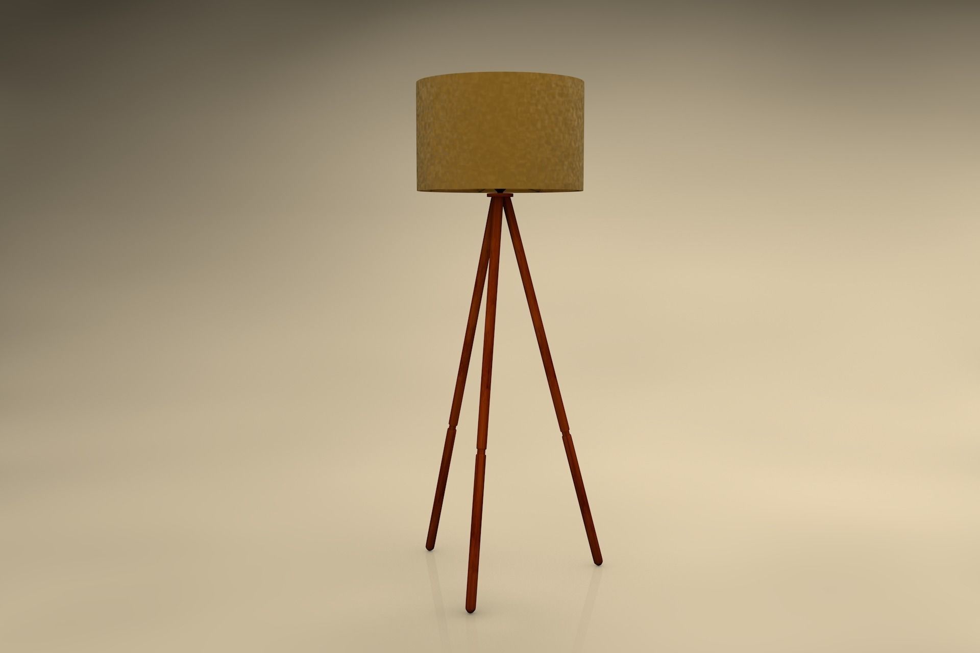 floor lamps brave and eco 3D model_1
