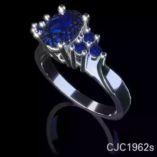 CJC1962 Ladies womans womens diamond ruby emerald Rings