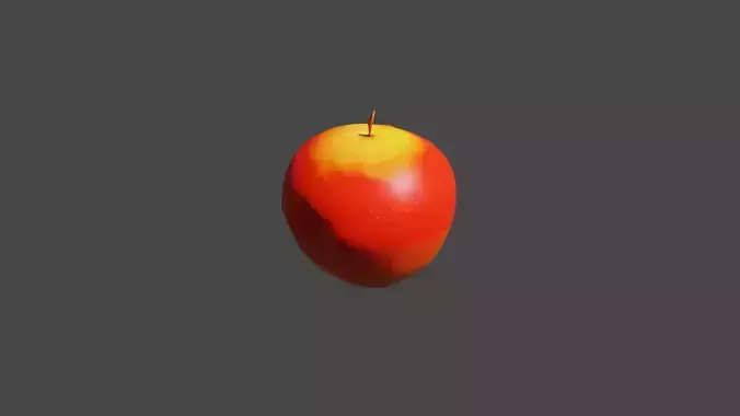 Cartoonish apple