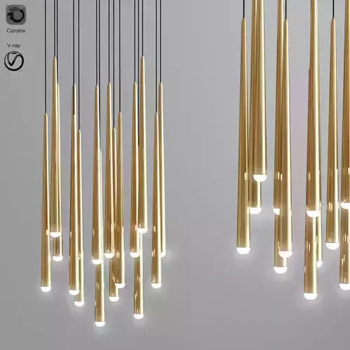 Modern Tube Suspension Light