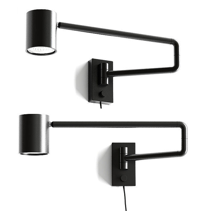Nymane Wall Lamp 3D model_1