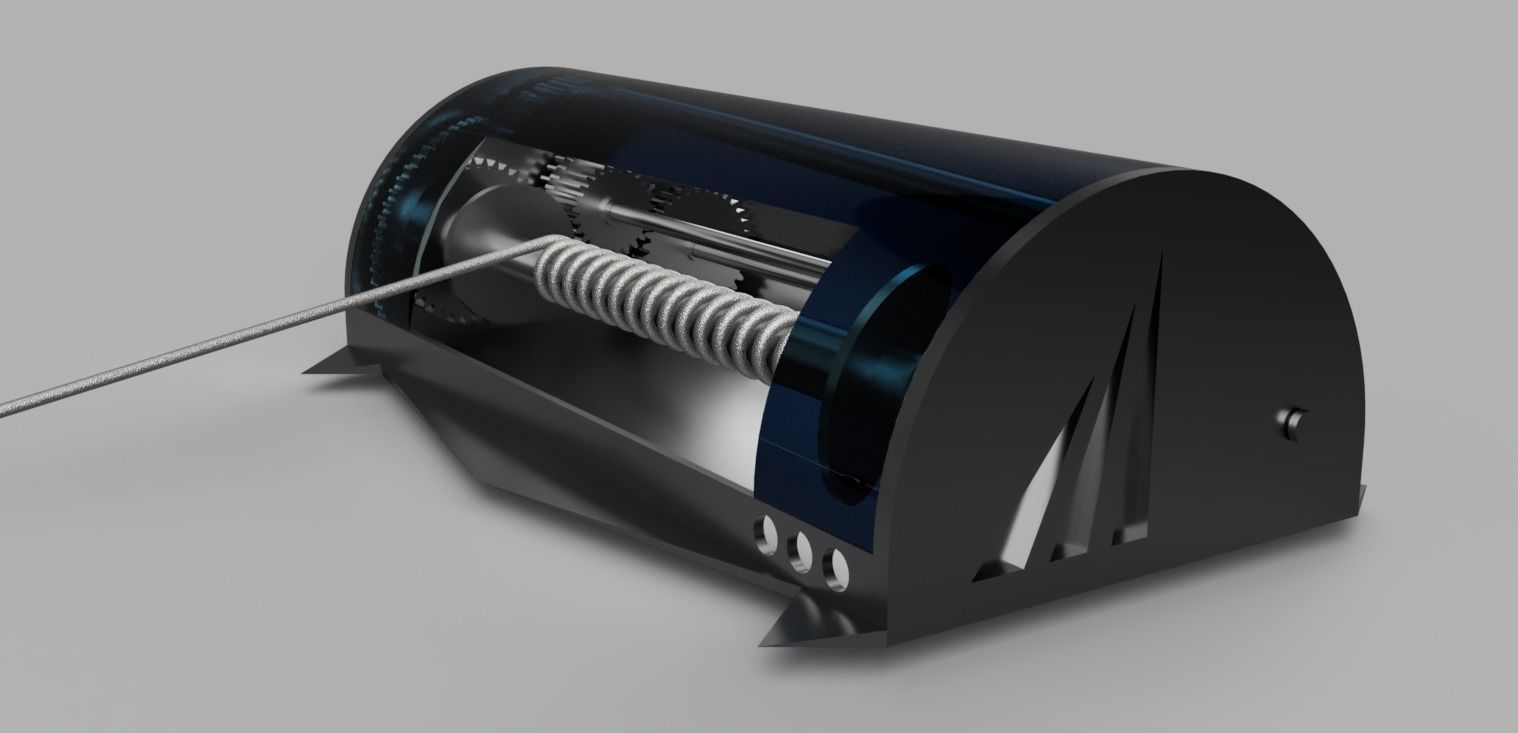 futuristic winch 3D model_4