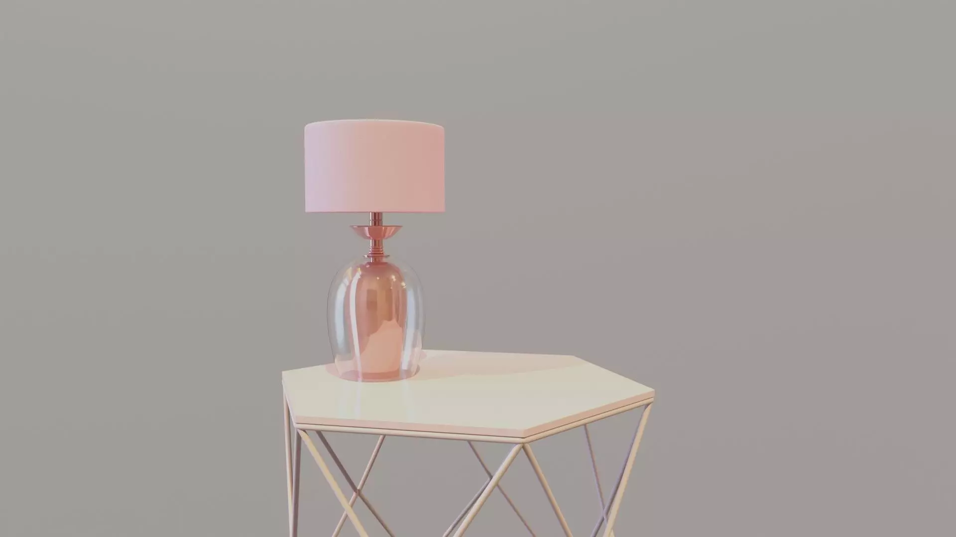 Lamp 3d model table with Free 3D model
