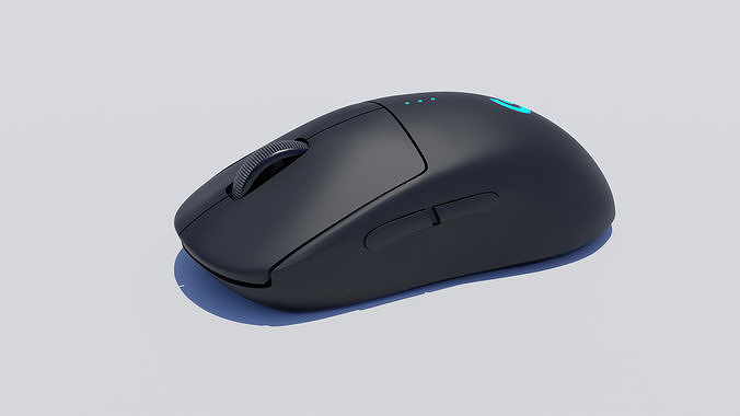 Logitech GPro Wireless 3D model