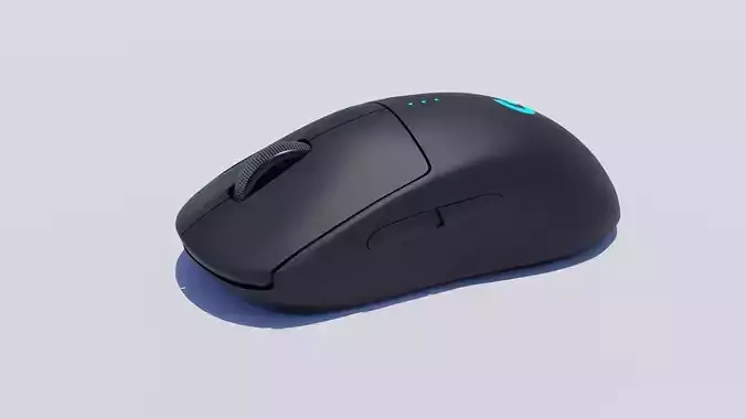 Logitech GPro Wireless 3D model
