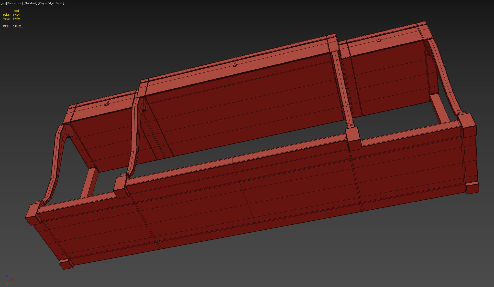 CARACOLE KEEP ME POSTED console 3D model_12