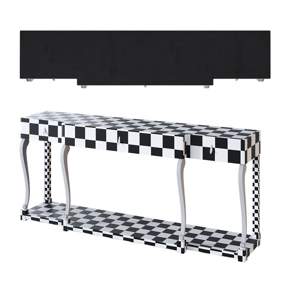 CARACOLE KEEP ME POSTED console 3D model_5