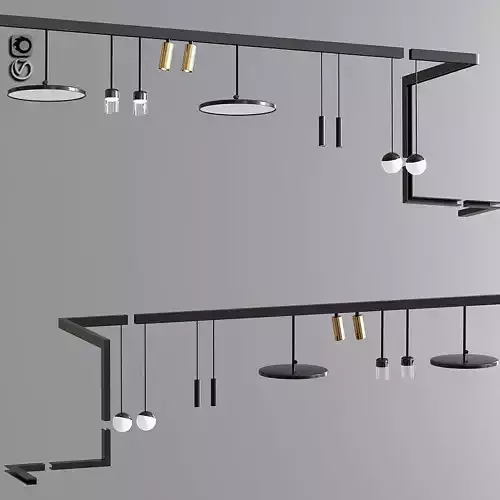 Modules Ceiling Track Light Collection