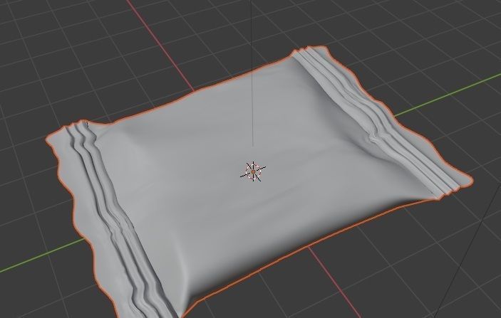 CHOCOLATE PACKAGING WET WIPES 3D MODEL 3D model_10