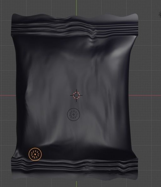 CHOCOLATE PACKAGING WET WIPES 3D MODEL 3D model_11