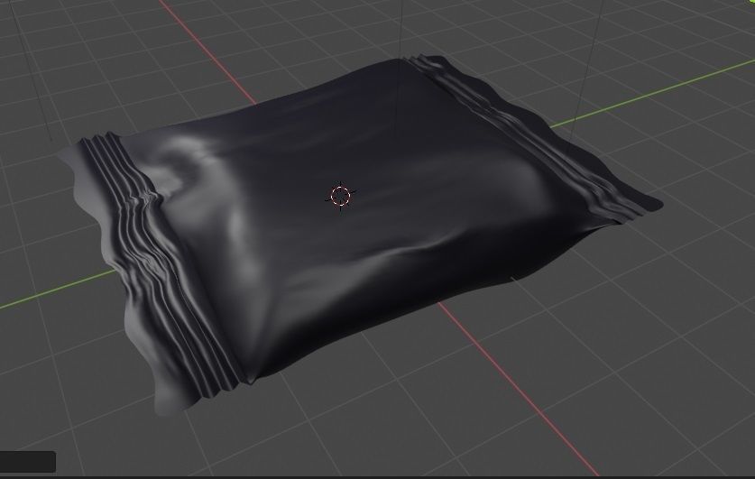 CHOCOLATE PACKAGING WET WIPES 3D MODEL 3D model_9