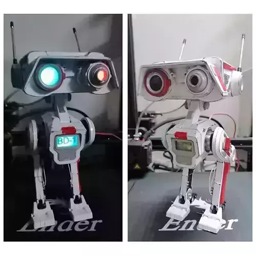 JFO BD-1 Star Wars - Pro version 3D print model